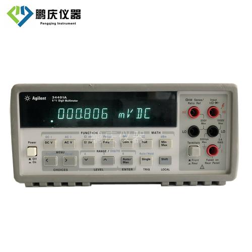 周年庆低价出售34401a数字万用表 高性能仪器，超值选购正当时